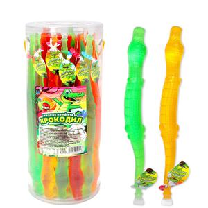 Жидкая конфета "XXL Крокодил" 6*24*70мл