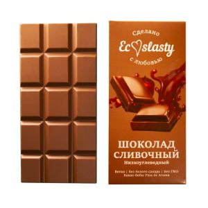 Низкоуглеводный сливочный шоколад