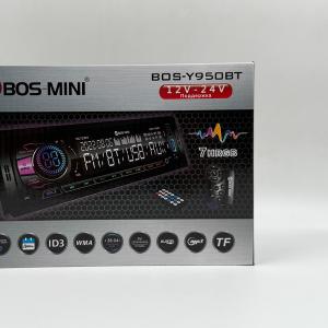Магнитолы (1din) BOS-Y950BT (12- 24v)
