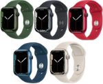 Apple Watch Series 7 GPS и сотовый синий, зеленый, черный, красный, звездный свет — отличное качество