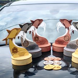 Кубки и медали из дерева по индивидуальному заказу
