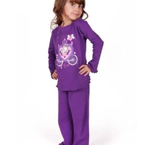 Пижама для девочки. ХОХ.  Модель представлена во всех детских размерах. Заказывайте оптовыми партиями и в розницу.