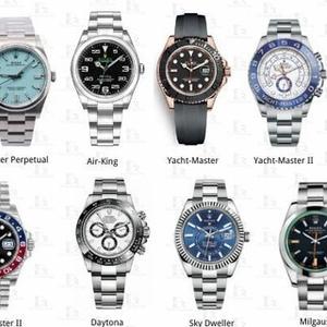 Rolex, Patek Philippe и Omega и тд.
Качественные копии.