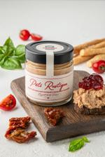 Паштет деревенский куриный с вялеными томатами" ТМ Карнеззо 1/160г