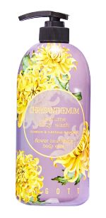 Гель, для душа с экстр. актом хризантемы/ Chrysanthemum Perfume Body Wash, JIGOTT 750 г