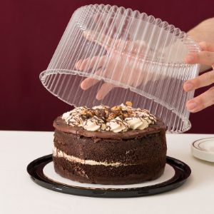 пластиковые коробки для торта