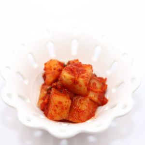 Закуска или салат Кактуги. Ферментированный дайкон по традиционному корейскому рецепту.