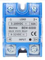 Однофазное твердотельное реле Berme SSR-60DD (DC-DC) — разные модификации К1029