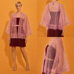 Кружевное кимоно Rosé Lumière