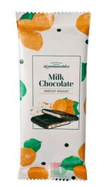 Шоколад Milk Chocolate apricot nougat молочный с начинкой нуга с курагой, 80г