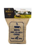 Плантационный свежеобжаренный кофе РОККА Кофе Кения, зерно, обжарка средняя (500 г) "ROKKA", джут
