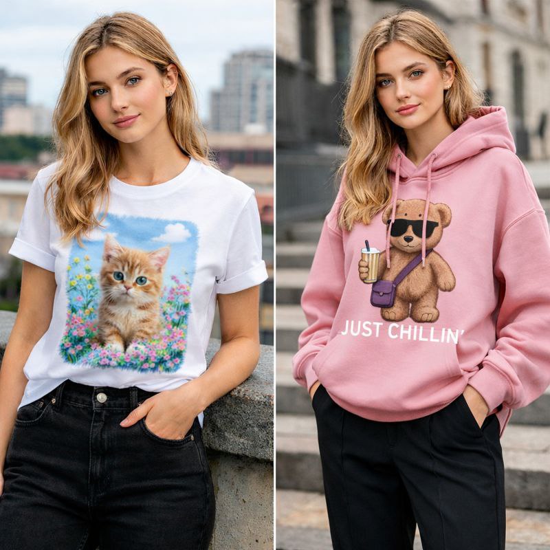 Футболка, Худи Да групп 3