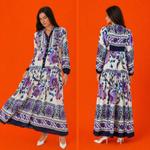 Роскошное вискозное платье "Luna Jardin Royale"