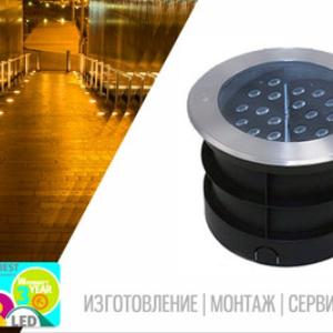 Грунтовой поворотный светильник LEDMAQ