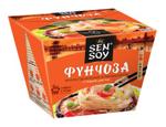 Вермишель ФУНЧОЗА под КИТАЙСКИМ устричным соусом 125гр./12шт. "Sen Soy"