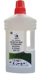 Средство для устранения засоров в трубах. SMOKE CLEAN S 1Л
