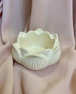 Подсвечник/ изделие из гипса Лотос