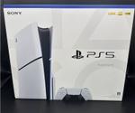 Sony PlayStation PS5 Slim 1TB White Console Disk Edition