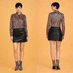 Блуза Noir Sauvage Zebra