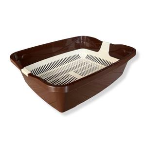 Туалет для кошек ЦарапычЪ с низкой сеткой