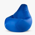 Кресло-мешок Classik Happy-puff Оксфорд L Компакт синий