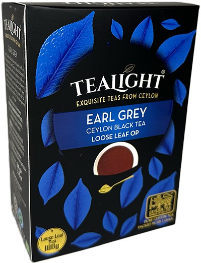 Чай черный цейл байх крупнолист с ароматом бергамота, Tealight 100 гр. ОРА страна происх. Шри-Ланка TEALIGHT