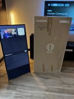 Оптовая продажа 43-дюймовых смарт-телевизоров Samsung The Sero QLED 4K. Черный и темно-синий