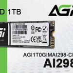 SSD AGI AI298 1TB AGI1T0GIMAI298-CB — ускорение офисных ПК и ноутбуков.