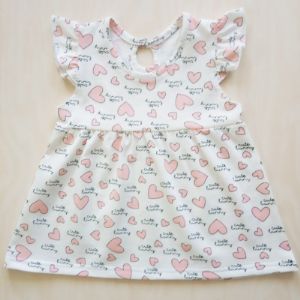 Платье для малышек
Кулирное полотно, 100% х/б
Рост от 64 до 92