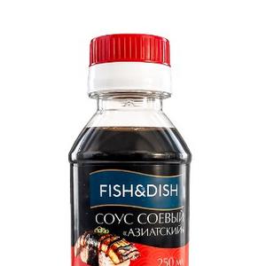 Соус соевый"FISH&amp;DISH"(азиатск,пэт)250мл
код товара 2202974