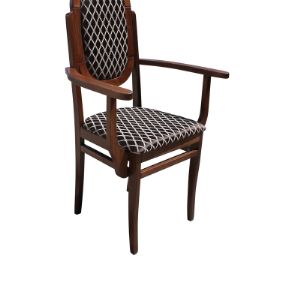 стул-кресло (№14с ) выполнен из бука. Ткань рогожка, жаккард, шинил.Размер : 1060х420х420х500.