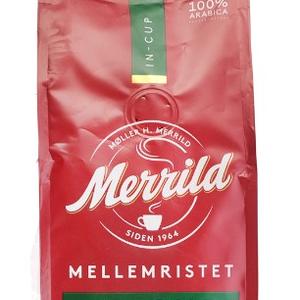 Кофе "MERRILD IN CUP"(молотый) 250г
ШК 
код 1335396