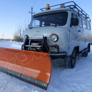 Снеговой отвал на автомобили УАЗ (Хантер, Патриот, Санитарка)
