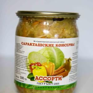 Ассорти из овощей ГОСТ 