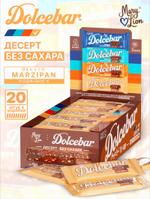 Батончик Mary&Lion Mary&Lion, Десерт "Dolcebar" "С марципаном" (20 шт по 40 гр)