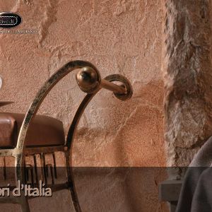 Декоративная штукатурка Colori d' Italia . Создает эффект необработанного камня. Идеально подходит для дизайна в стиле альпийского шале или лофта. Используется для художественной росписи. Подходит как для отделки внутренних помещений, так и для фасадов
