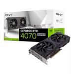 Видеокарта PNY GeForce RTX 4070 Super 12 ГБ Verto OC с двумя вентиляторами DLSS 3