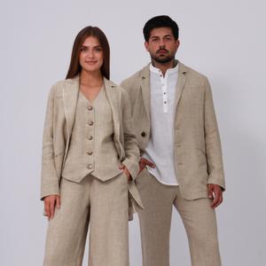 Льняная женская и мужская одежда