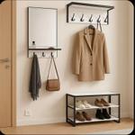 Прихожая на металлокаркасе