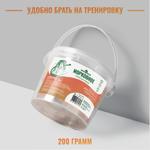 Печенье РИСОВОЕ С МОРКОВЬЮ LuckyPro для лошадей, 200 г 10-02LP0200