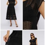 Новая коллекция кружевных топ-блуза и юбка