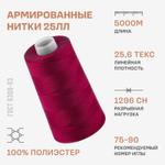 Армированные нитки Красная нить 25 ЛЛ 5000м