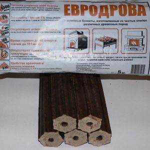 &#34;Евродрова&#34; (топливные брикеты). «Евродрова» - древесные топливные брикеты  прекрасное топливо для каминов, печек для дома, бани, сауны, по энергетическим свойствам соответствуют каменному углю высокой категорийности.