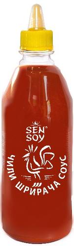 Соус Чили Шрирача 860гр. пласт. бутылка с дозатором 1/6шт. "Sen Soy"