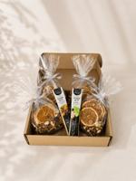Подарочный набор с глинтвейном и медовыми стиками Idea Gift
