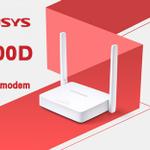 Mercusys MW300D: компактный ADSL2+ Wi-Fi роутер для надежного подключения малого бизнеса