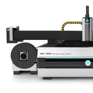 Высокоскоростной оптоволоконный лазерный станок для листового материала и труб