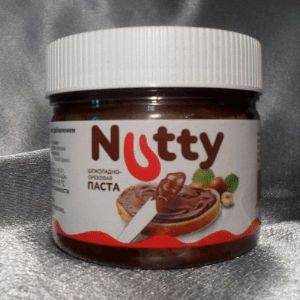 Шоколадно-ореховая с добавлением какао паста Nutty, 340 грамм