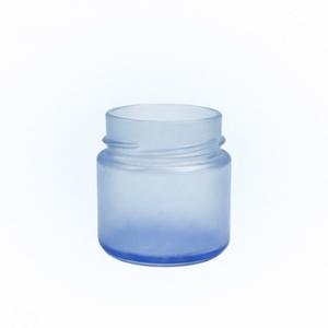 0,100 ТВИСТ (58) Deep Ровная (синяя) банка стеклянная