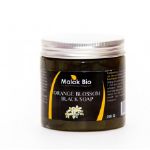 Malak Bio ORANGE BLOSSOM BLACK SOAP/ Черное мыло с Цветком апельсина (Нероли), 200 гр.
